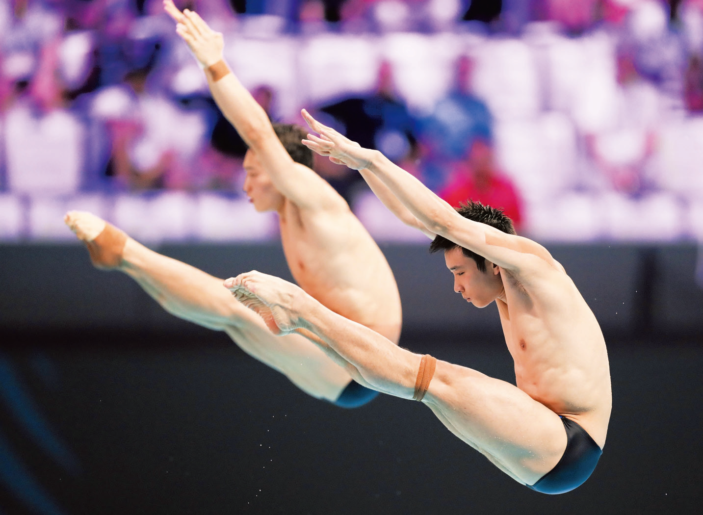 曹缘/ 王宗源获世锦赛跳水首金